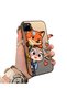 Realme C25Y/C21Y Compatible High Quality Cartoon Fox and Rabbit Couple Printed Case - 2