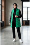 Quilted Vest 4949-02 Green