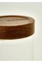 Austin Wooden Lid Jar Set of 3 Natural (1300 Cc) - 4