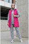 Quilted Vest 4949-01 Fuchsia - 2