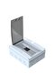 صندوق فيوزات 12 قطعة، صندوق فيوزات مثبت على السطح، IP54، 29 × 23 × 11.5 سم، بولي 007 - 3
