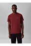 Men's Short Sleeve Crew Neck Cotton Plain Model Red T-Shirt Lv04Rd254G-5Ff - 2