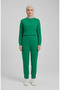 Elastic Waist Trousers 71125-05 Green - 3
