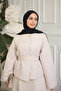 Stone Belted Jacket Skirt Set - 4