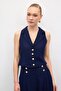 Eva Vest - Navy Blue - 7
