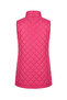 Snap Fastener Quilted Vest 71150-04 Fuchsia - 7