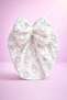 Baby Girl Rabbit Patterned Bonnet Bandana Beanie – Cotton Baby Hair Accessory with Bow - 2