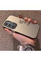 Samsung Galaxy S24 Compatible Plain Written Smiley Face Case, Ins Style Relaxing Stylish Finish