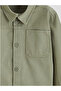 Green boy's gabardine shirt and pants - 6