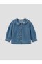 Esvab • Modern & Distinctive Embroidered Baby Girl Jean Shirt and Jean Pants - 2