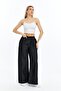 Denim Double Leg Pants