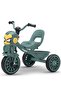 Baby Tricycle for Kids, Smart Plug n Play Kids Cycle with Music, Light, & Storage Baskets (Green) - 6