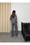Buttoned Knitwear Double Set - 4