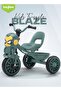 Baby Tricycle for Kids, Smart Plug n Play Kids Cycle with Music, Light, & Storage Baskets (Green) - 7