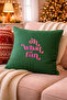 Embroidered Throw Pillow Pillow Case