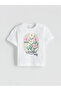 Esvab • Modern & Distinctive Zero Roba Collar Baby Girl T-Shirt and Jean Shorts 2-Piece Set - 2