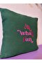Embroidered Throw Pillow Pillow Case - 3