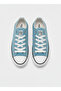 Unisex Short Linen Sneakers - Turquoise - 3