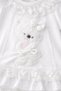 Lace Teddy Bear Baby Girl Dress Set – Set of 3 with Headband - 2