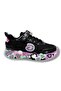 Deep kids 025-26 anorak heart patterned anatomical velcro girl's sneaker black pink - 2