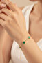 Yonca Model Colorful Gold Bracelet / Steel Bracelet - 4