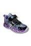Kuromi 724-26 Anorak Shiny Leather Anatomical Girls' Sneaker Black Li̇la 26-30