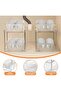 SKY-TOUCH 2 PACK Pull-Out Kitchen and Bathroom Storage Organizer - 2