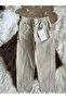 Children's Linen Trousers with Elastic Waistband