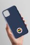 iPhone 11 Pro Max Compatible Arma Navy Blue Silicone Licensed Phone Case - 3