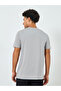 Men Grey Graphic Print Crew Neck T-Shirt - 4