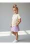 Girl's Floral Embroidered Design T-Shirt - 6