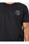 Men Black Graphic Print Crew Neck T-Shirt - 4