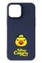 iPhone 13 Pro Max Compatible Yellow Canary Navy Blue Silicone Licensed Phone Case