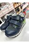 Genuine Leather Navy Blue Daily Orthopedic Boys' Shoes - 3