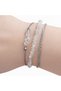 Glow 3-Piece Crystal Steel Chain Necklace & Bracelet or Set - 2