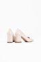 Beige Skin Women's Heeled Shoes Bp08Ms16B - 5