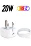 Apple 20W Usb-C Power Adapter Iphone 13 SERIES - Ipad Pro White