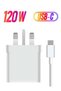 Xiaomi 120W Charging Combo (Type-A) – Fast Charging Charger for Smartphones, Laptops, and Tablets