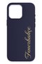 iPhone 16 Pro Max Compatible Gold Handwritten Leather Magsafe Licensed Phone Case