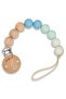 Beaded Pacifier Strap - Lacquer