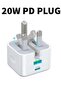 For iPhone 14 13 12 11 Pro XR XS Fast Charging 20W USB-C PD Plug Charger & Cable - 2