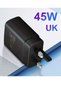 "45W Super Fast Charger: USB Type-C Travel Adapter for Samsung & Google Devices" - 6