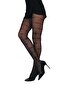 Turquoise Women's Pantyhose - Black - 2