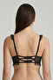 حمالة صدر Bralette من الدانتيل الأسود قابلة للتعديل - 2