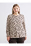 Rmz Gi̇yi̇m Farkiyla Large Size Zero Roba Collar Embroidered Blouse - 2