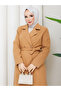 Belted Lined Melton Coat Rc3112 - 6