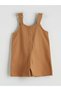 Vizyon New Season Embroidered Girls' Gabardine Salopet and Pantyhose - 4