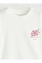 Lcw Baby Ecru Crew Neck Baby Girl T-Shirt 3-Pack - 3