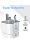 For iPhone 13 12 11 Pro Mini XR XS MAX Fast Charging USB-C PD Plug Charger Cable - 4