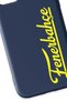 iPhone 11 Compatible Handwritten Navy Blue Silicone Licensed Phone Case - 2